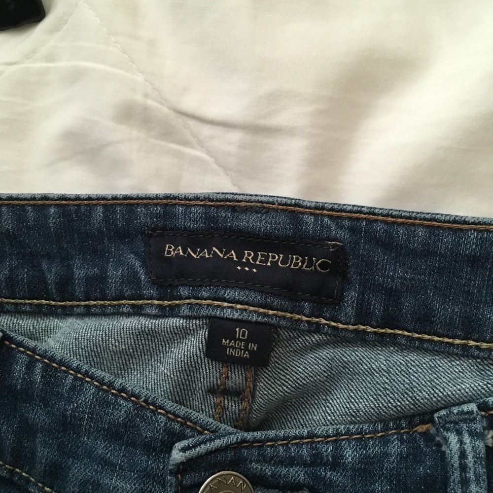 Denim Capri Cuffed Pants Size 10 - Picture 5 of 16